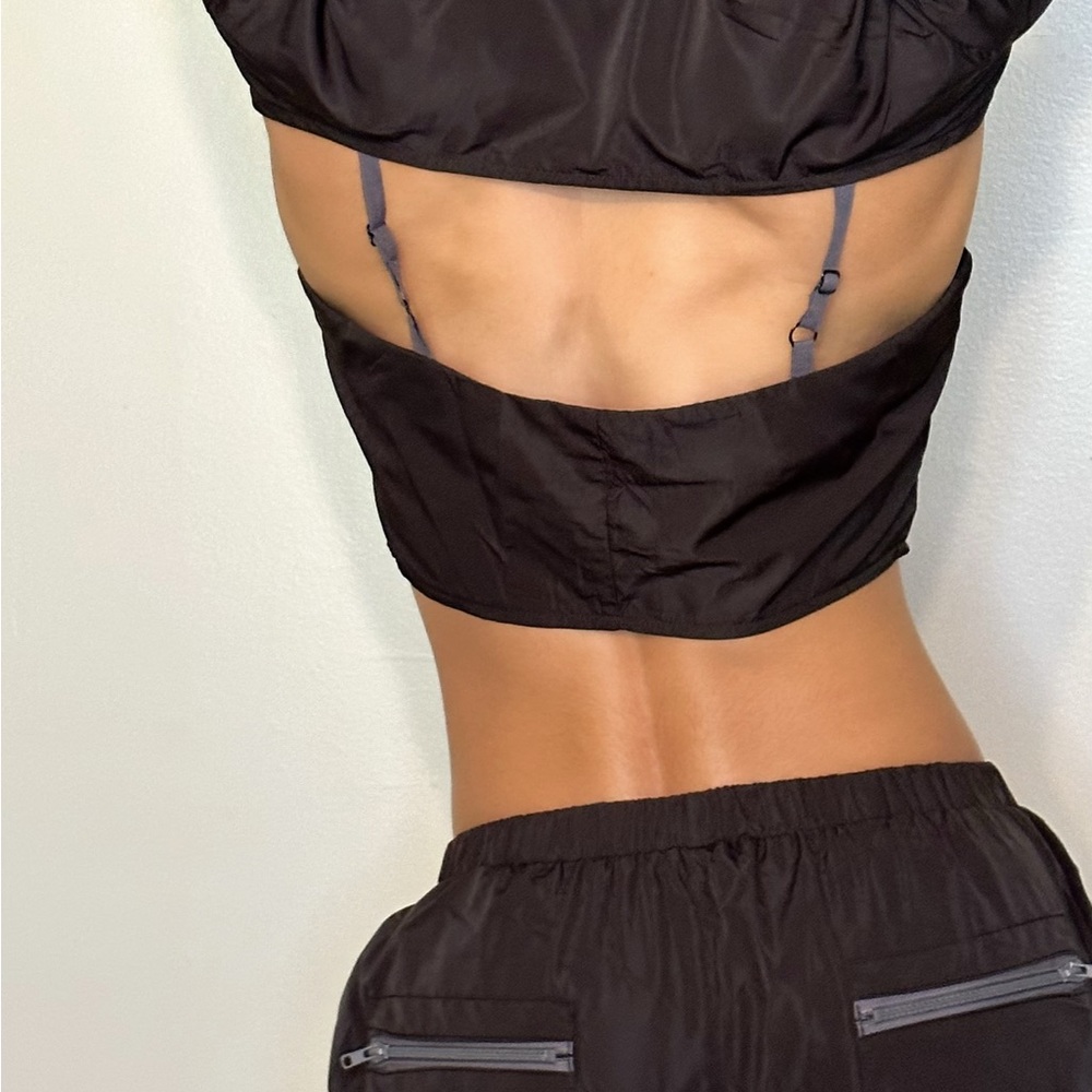 Stylish Black and Gray Women's Track Suit - Picture 2 of 8